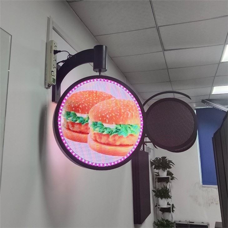 Okrogli led zasloni